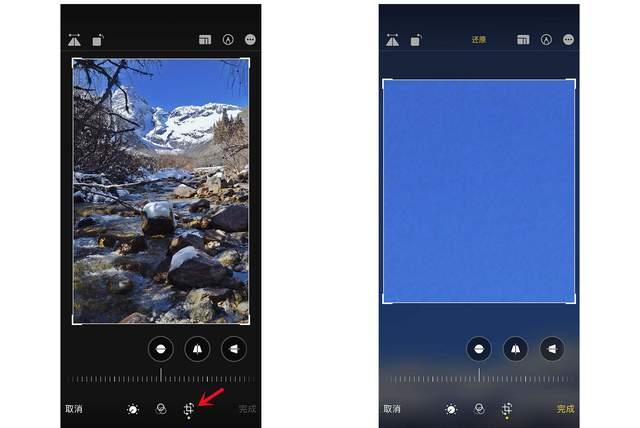 隆安苹果手机维修分享iPhone手机如何使用裁剪功能隐藏照片 